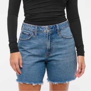 Abercrombie & Fitch Loose short Curve Love plus size 34 high rise C